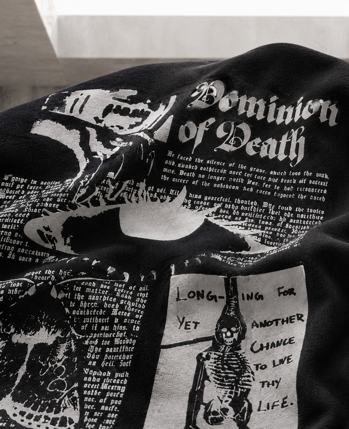 DOMINION OF DEATH TEE (BLACK)